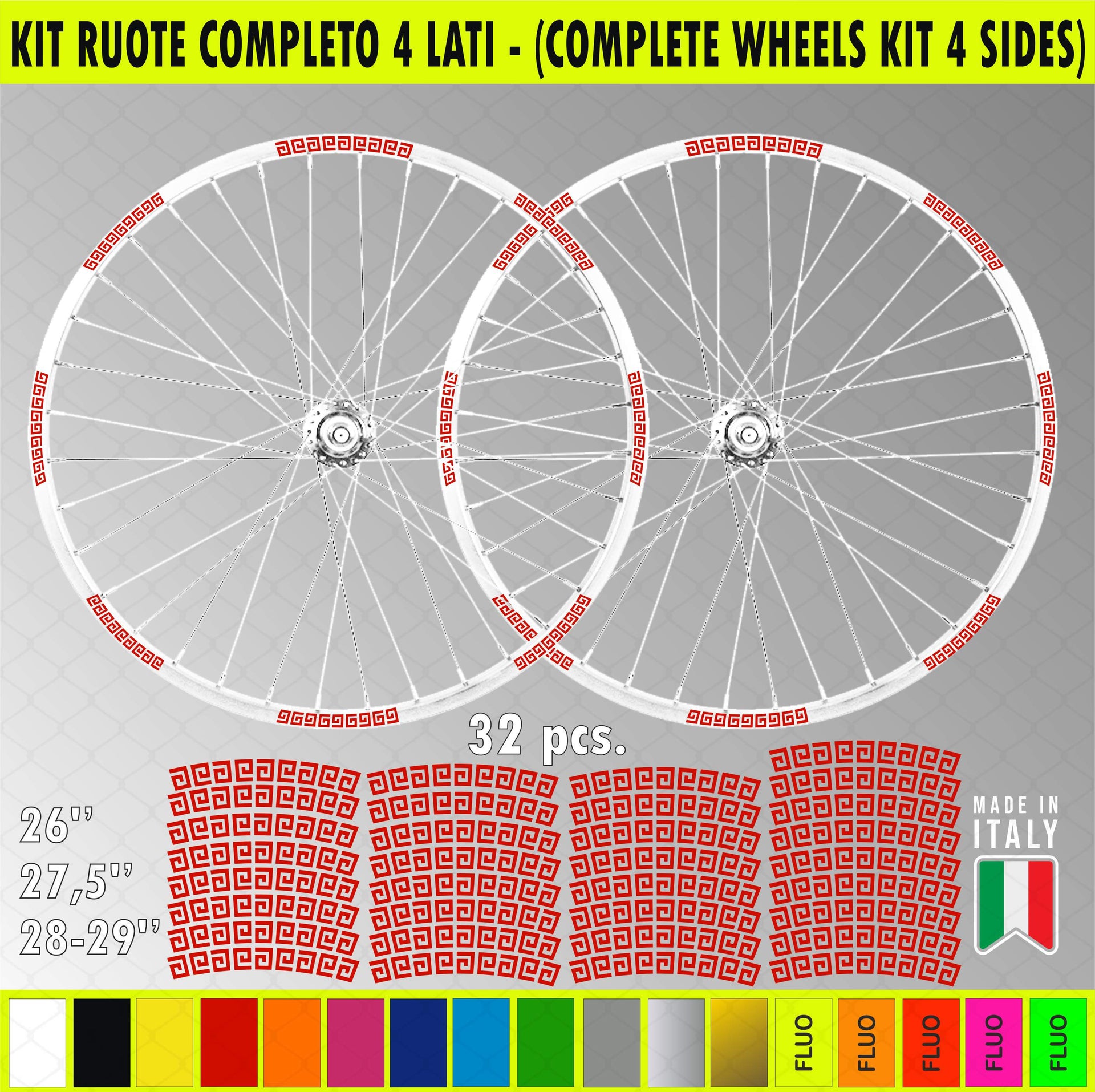 032 ROSSO,032 ROSSO / 26 pollici,032 ROSSO / 27,5 Pollici,032 ROSSO / 28-29 Pollici