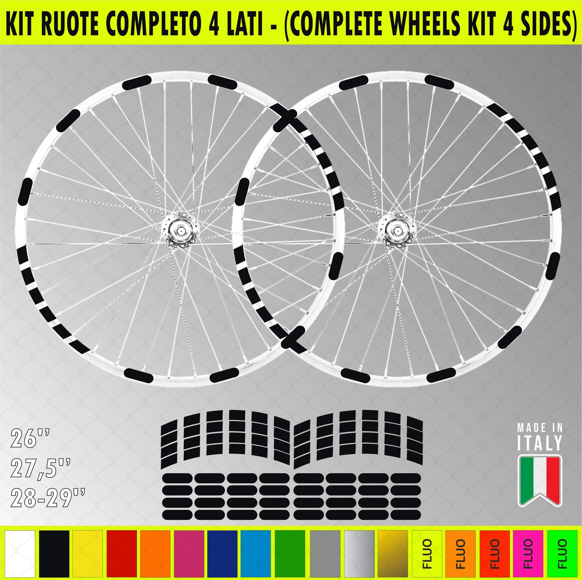 070 NERO,070 NERO / 26 pollici,070 NERO / 27,5 Pollici,070 NERO / 28-29 Pollici