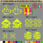 029 GIALLO FLUO,029 GIALLO FLUO / OPACO,029 GIALLO FLUO / LUCIDO