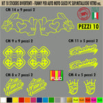 029 GIALLO FLUO,029 GIALLO FLUO / OPACO,029 GIALLO FLUO / LUCIDO