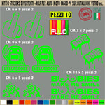 069 VERDE FLUO,069 VERDE FLUO / OPACO,069 VERDE FLUO / LUCIDO