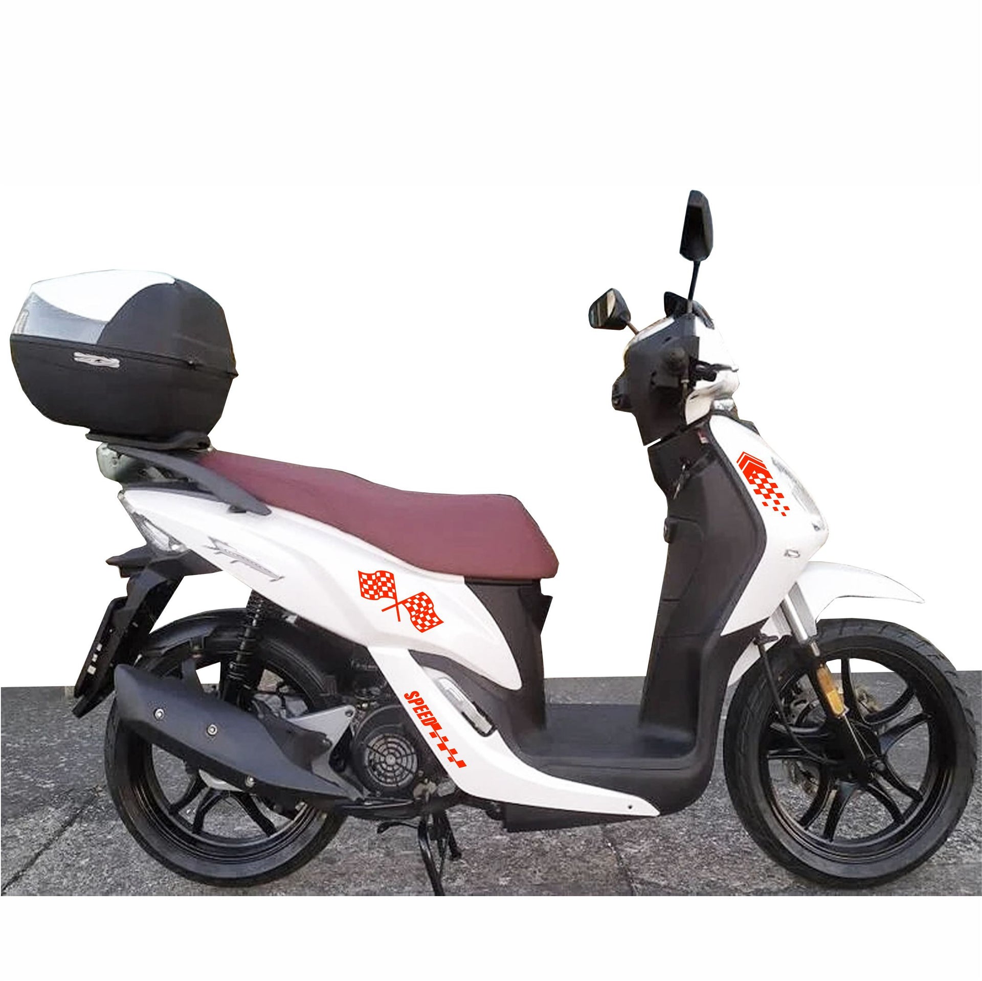 KIT B Adesivi SPORT SYM SYMPHONY 125 Grafiche BANDIERE SPORT SPORTING UNICHE compatibili per SCOOTER SYM SYMPHONY 125 Cod.2080