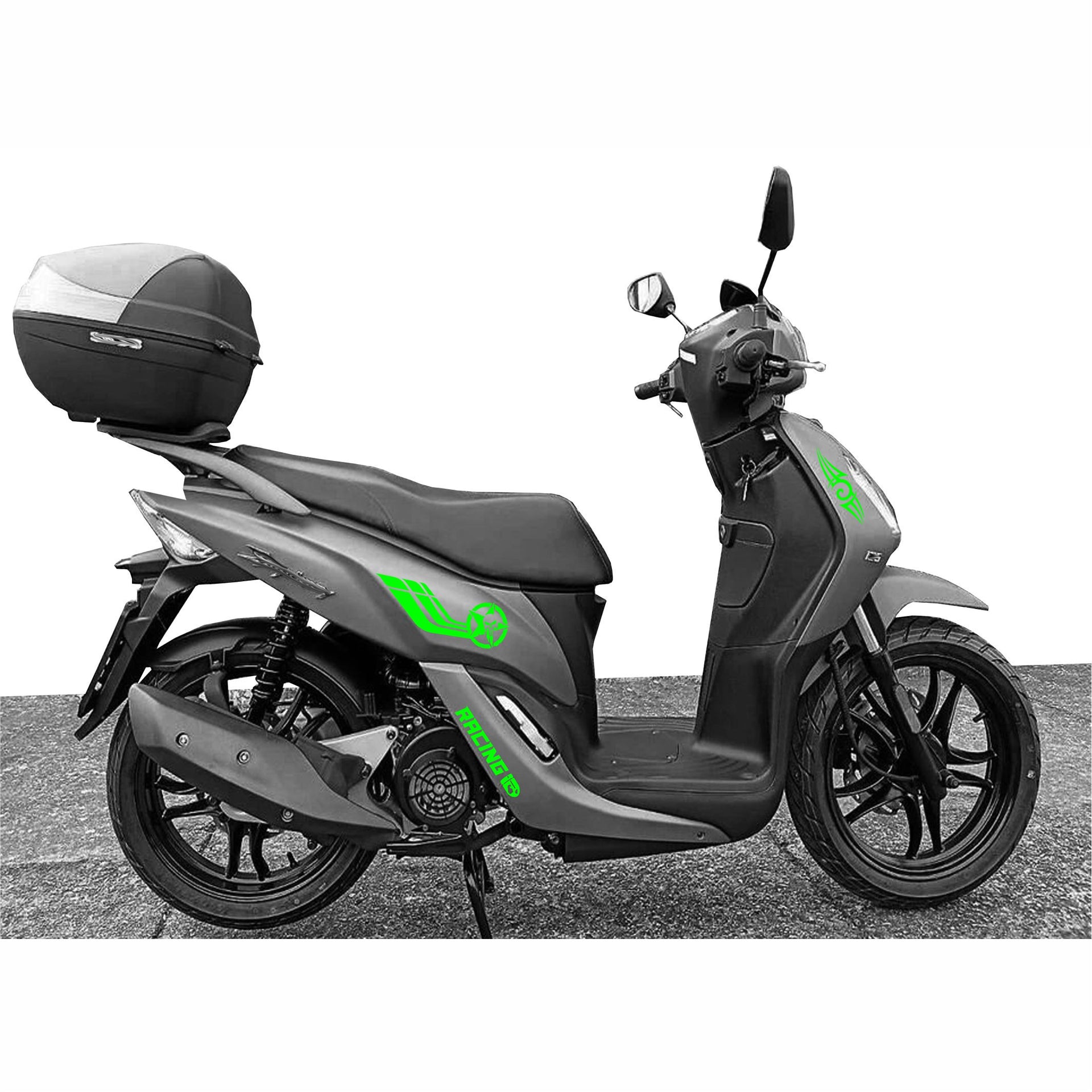 KIT C Adesivi SYM SYMPHONY 125 Grafiche MILITARE RACING UNICHE compatibili per SCOOTER SYM SYMPHONY 125 Cod.2081